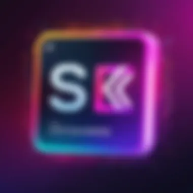 Vibrant CSS Code Illustration An artistic representation of CSS code with vibrant colors.