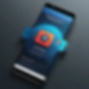 Strategic Placement of AdMob Interstitials Visual representation of AdMob interstitial ad placement in a mobile app