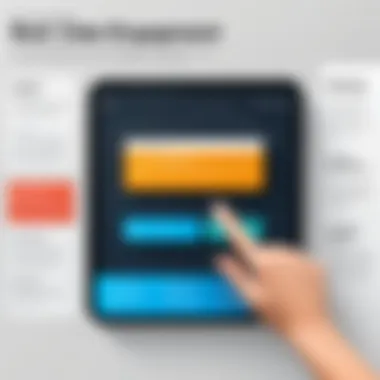 Best Practices for User Engagement Infographic showcasing best practices for user engagement with interstitials