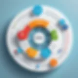 A visualization of the project management lifecycle