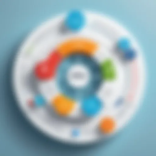 A visualization of the project management lifecycle