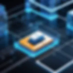 A visual representation of blockchain architecture