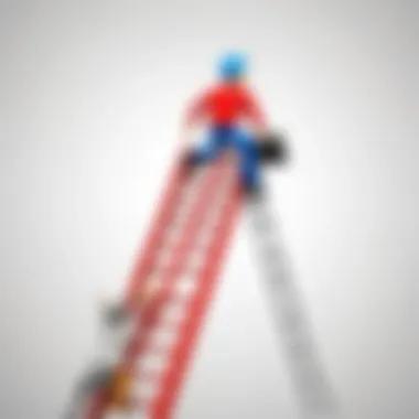 Climbing the Career Ladder with C# Career ladder symbolizing advancement opportunities in tech