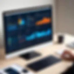 Visual representation of data analytics using Cognos Framework Manager