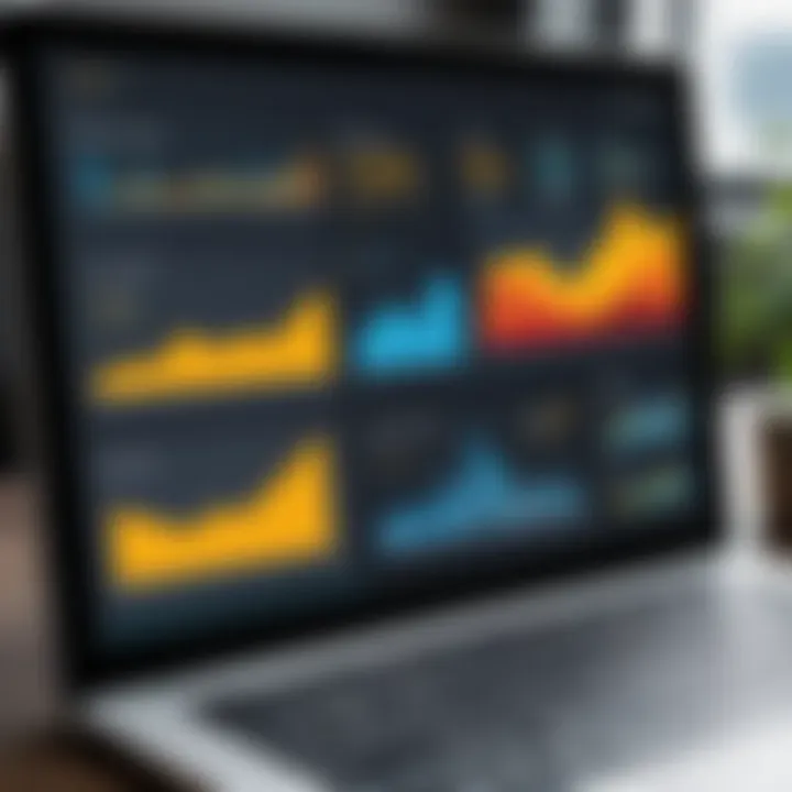 Power BI dashboard displaying analytical insights