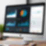 Tableau's user interface showcasing data visualization tools