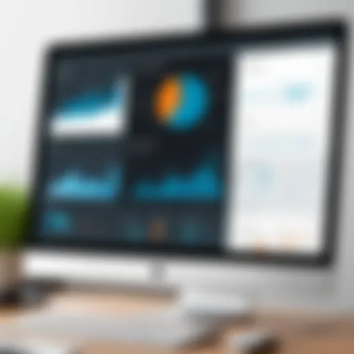 Tableau's user interface showcasing data visualization tools