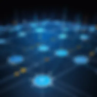 Visual representation of static routing configurations