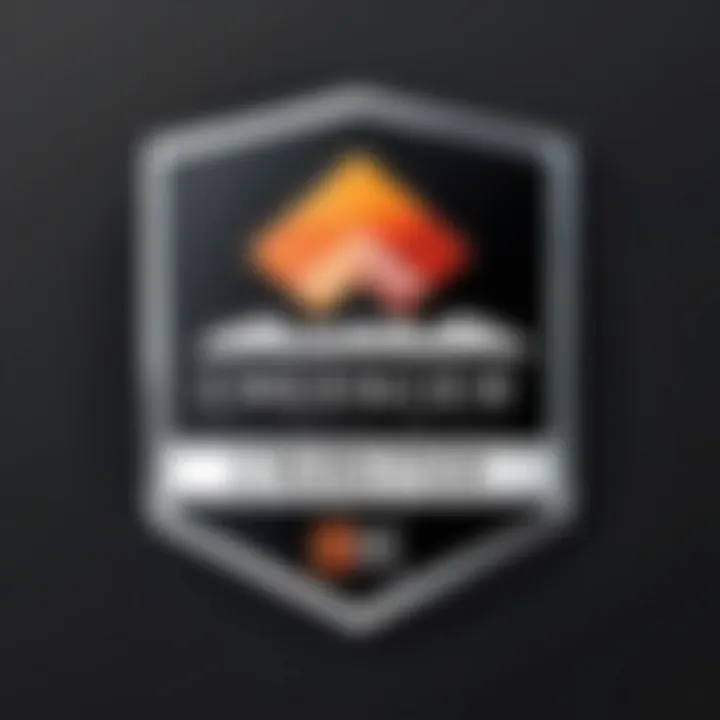 Illustration of a certification badge symbolizing achievement and expertise