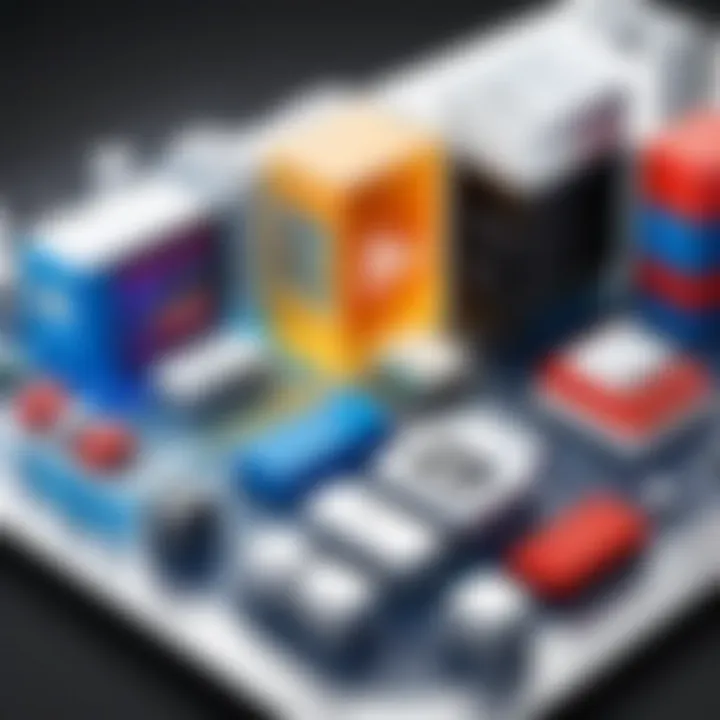 Diagram illustrating architecture of SQL Server Management Studio
