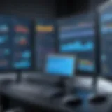 Interface of SQL Server Management Studio showcasing database connections