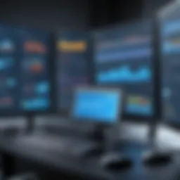 Interface of SQL Server Management Studio showcasing database connections