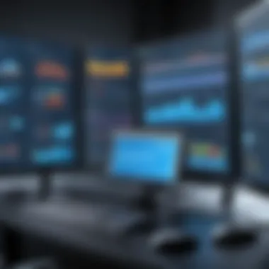 SQL Server Management Studio Interface Interface of SQL Server Management Studio showcasing database connections