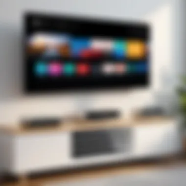 Wireless Screen Mirroring Wireless screen mirroring between smartphone and smart TV