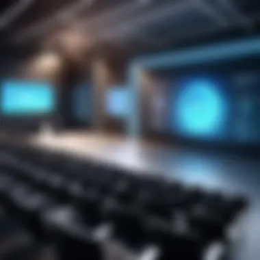 Audience engagement during an audio-video presentation