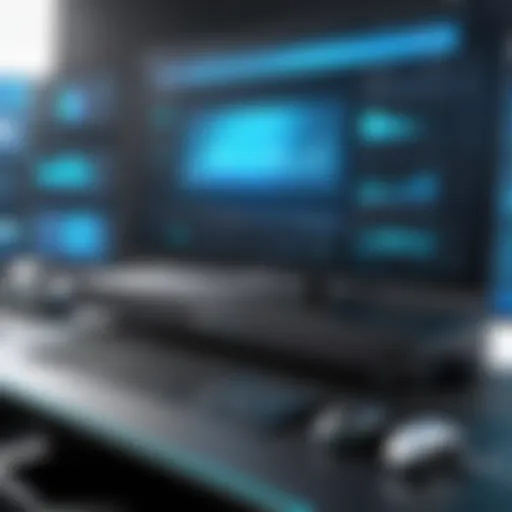 Dynamic presentation setup with audio and video equipment
