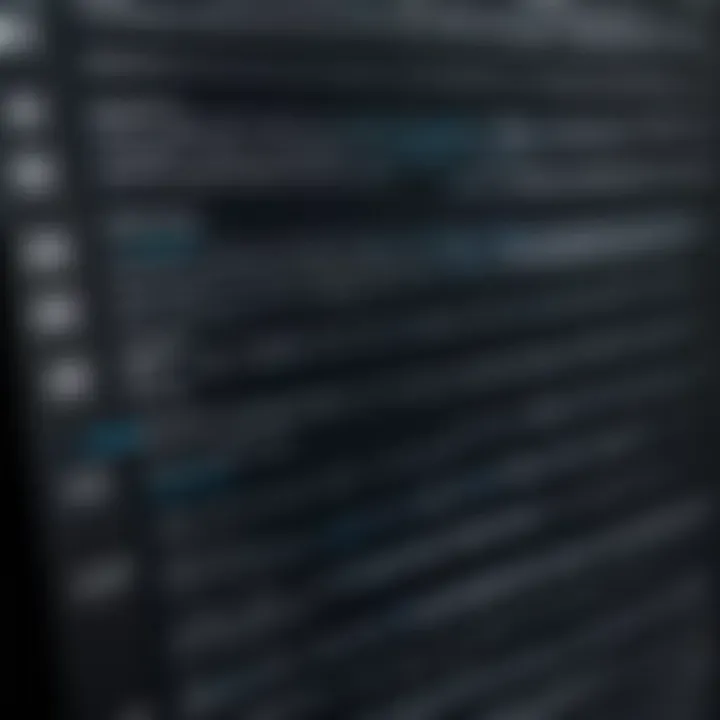 Visual representation of HTML tags and elements
