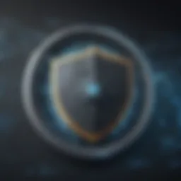 Cybersecurity Shield Defending Against Digital Threats