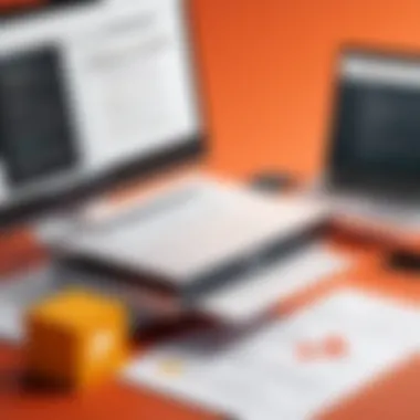 Visual representation of online tools for PDF merging