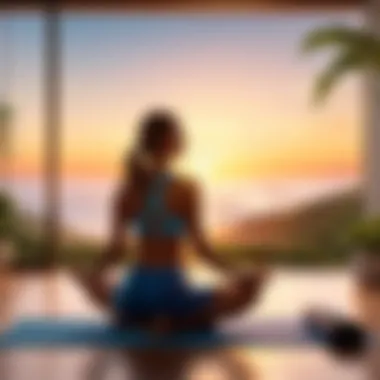 Revitalizing your mornings with mindful movement An energizing yoga session at sunrise