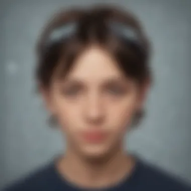Illustration symbolizing the adolescent stage in Erikson's theory