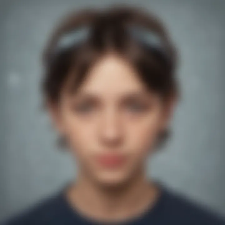 Illustration symbolizing the adolescent stage in Erikson's theory
