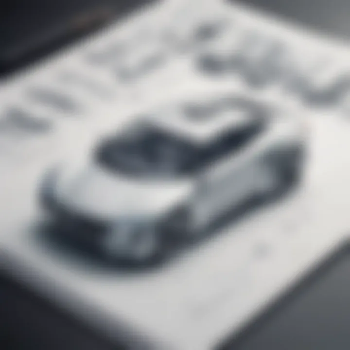 Future Car Visionary Sketch