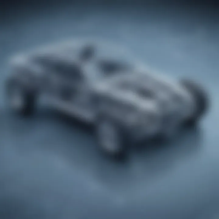 Historical Automobile Blueprint