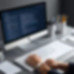 A dynamic interface showcasing collaborative writing tools in action