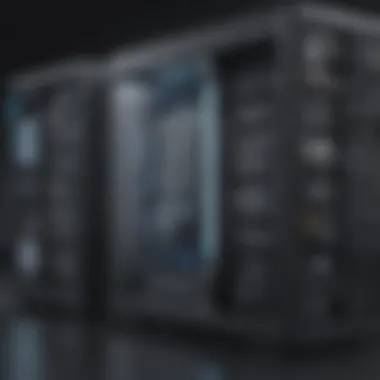 Futuristic AI Mainframe