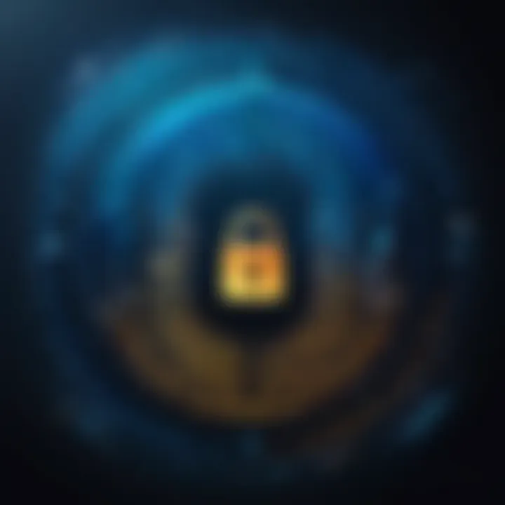 Infographic on encryption in data security