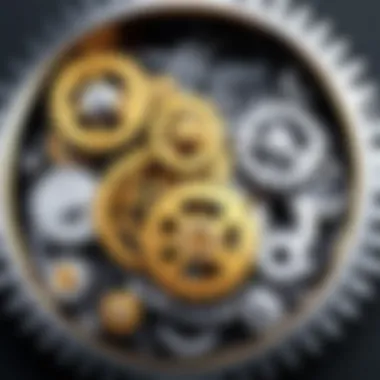 Abstract Gears Symbolizing Complexity Abstract gears symbolizing complexity