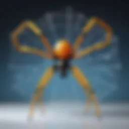 Architectural diagram of a web spider's structure