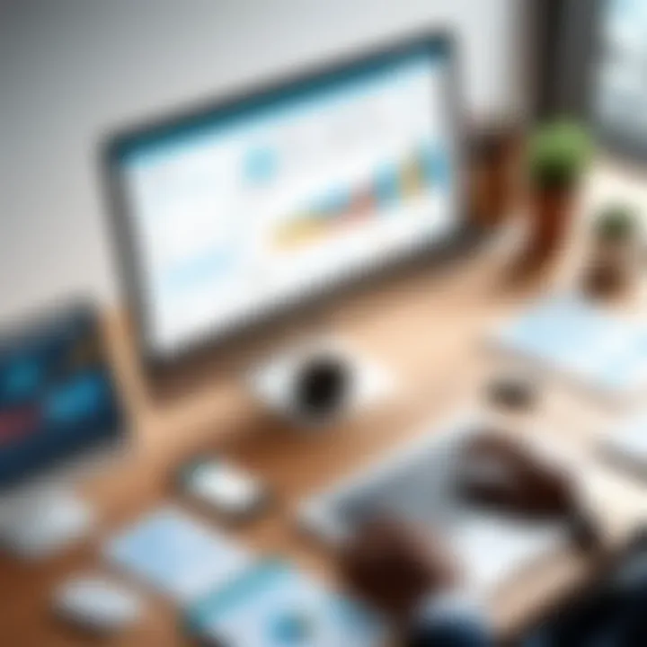 Detailed analytics report generated by Salesforce Service Cloud