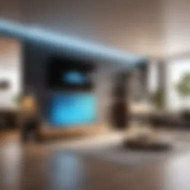 Smart devices interacting in a home environment