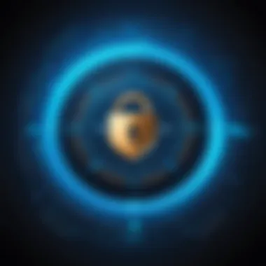 Graphic explaining token-based authentication and its use in secure access.