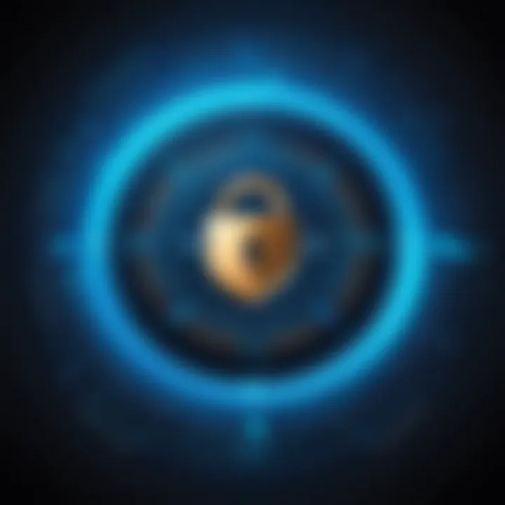 Graphic explaining token-based authentication and its use in secure access.