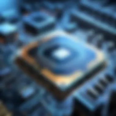 Quantum Computing: The Future of Technology Conceptual illustration of a quantum computer