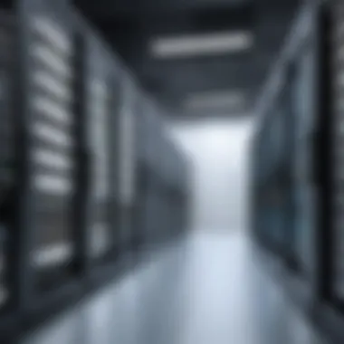 Understanding Server Architecture Server room with racks of hardware