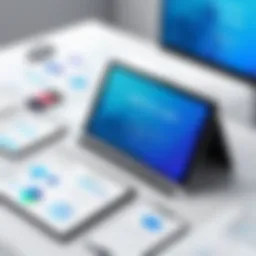 Conceptual diagram illustrating Agile testing methodologies