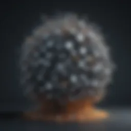 Abstract representation of a heap data structure