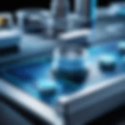 An illustration depicting quality control principles in various industries