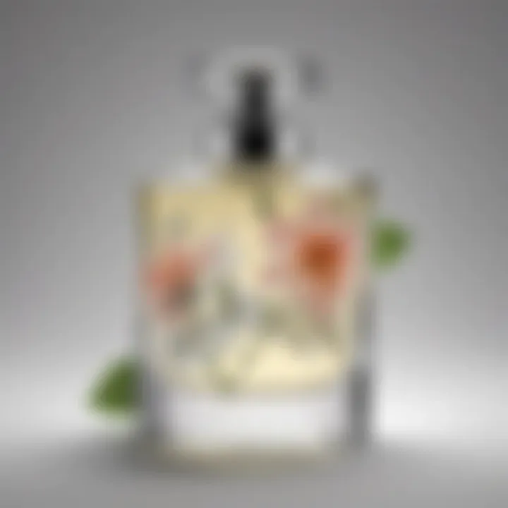 Eau de Toilette Bottle with Floral Notes