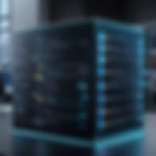 An illustration of database architecture showcasing various systems and their interactions.