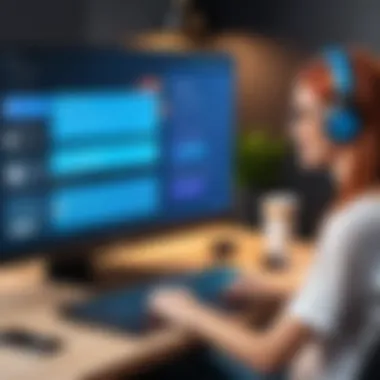 Enhancing Audience Engagement Through Live Chat An engaging chat interaction during a live stream