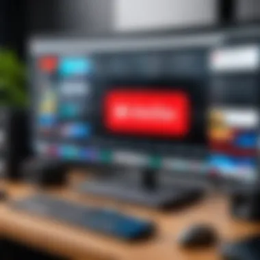 Essential Streaming Equipment and Software for YouTube A detailed setup of streaming equipment and software