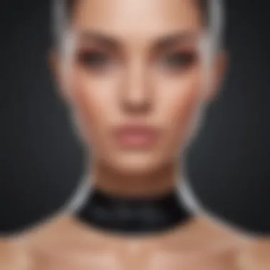 Oil-Control Foundation Elixir A sleek black foundation bottle with a matte finish