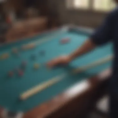 Master Artisan Crafting a Philippine Pool Table