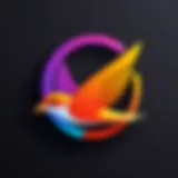 Swift programming language logo with vibrant colors