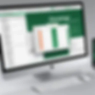 Exploring Excel on Mac Excel interface showcasing unique Mac features